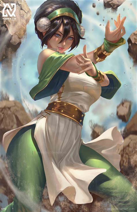 beautiful toph fan art